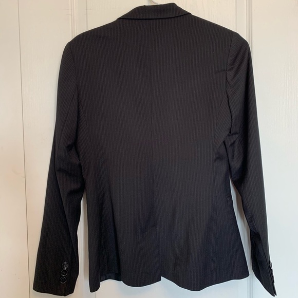 Black Blazer with pinstripe - Made in Italy - NEW - Picture 2 of 7